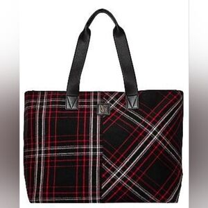 Victoria's Secret Plaid Tote